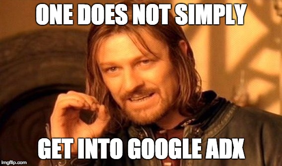 Google AdX meme