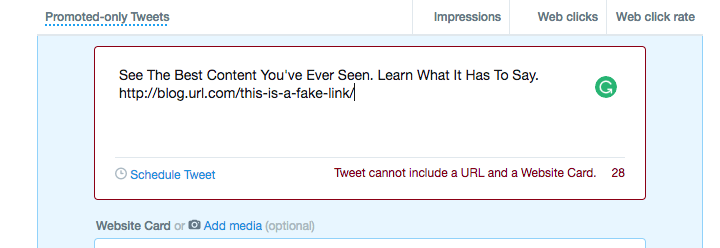 twitter ad promotions