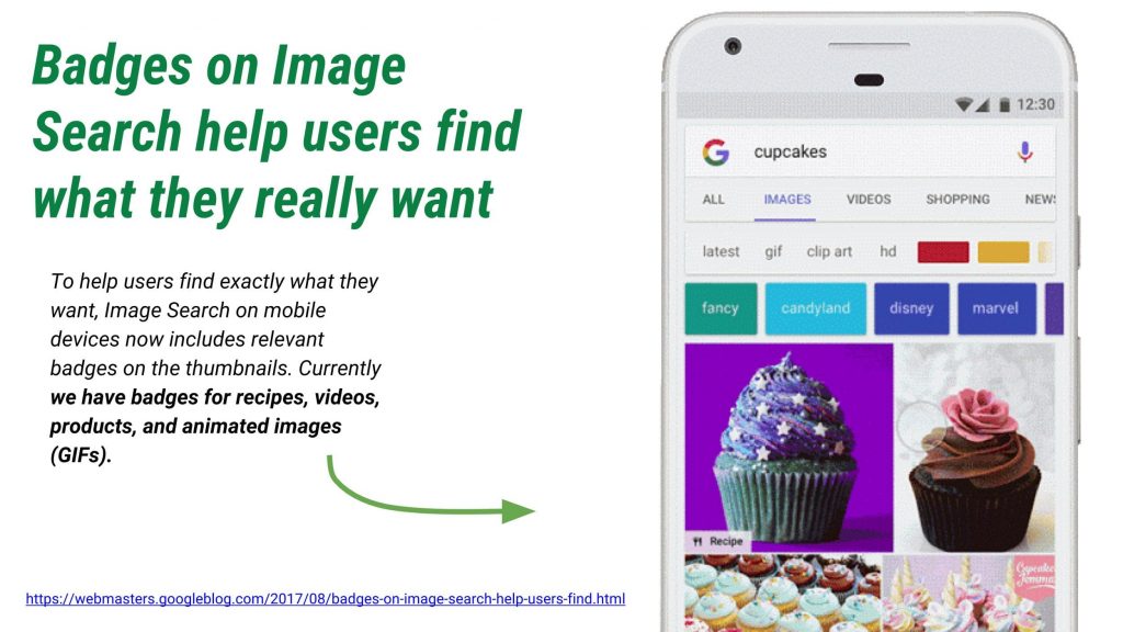 rich snippets in search results