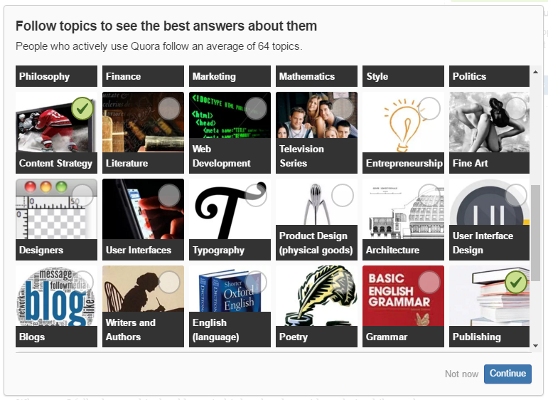 Topcs on Quora